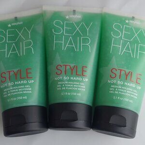 3 Sexy Hair Style Not So Hard Up Medium Holding Gel 5.1 oz new sealed